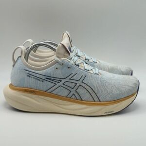 ASICS GEL-Nimbus 25 Shoes Womens 9.5 Blue Running Cushioned Sneakers 1012B491